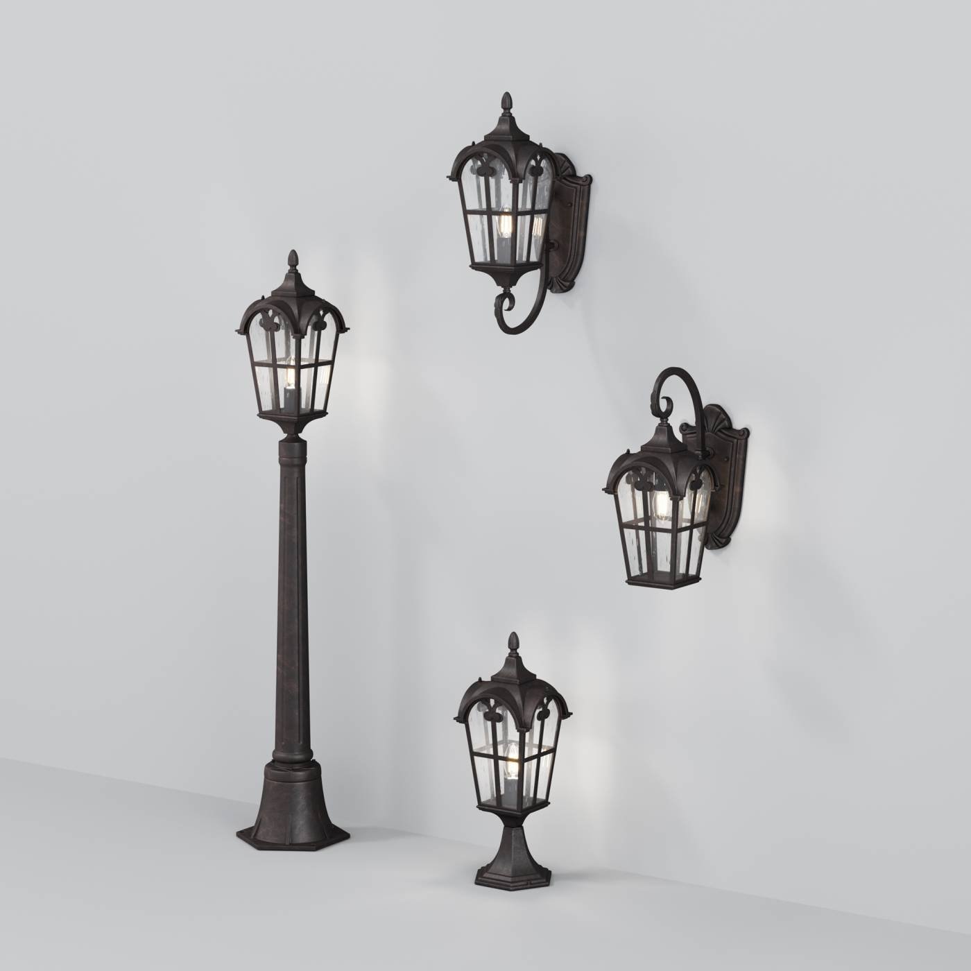 O413WL-01BZ1 Уличный настенный светильник Maytoni Albion O413WL-01BZ1