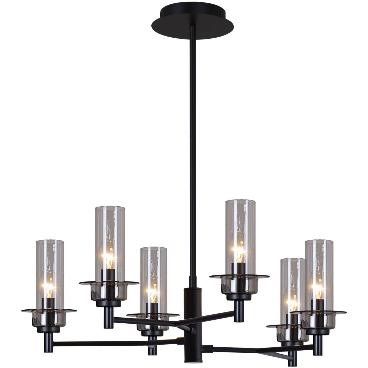 Люстра на штанге ILLUMICO IL2216-6PLS-24 HIGHBALL