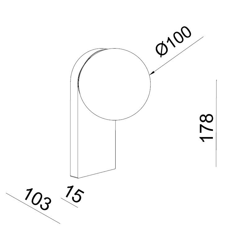 DE-317 bronze Настенное бра Italline de317 DE-317 bronze
