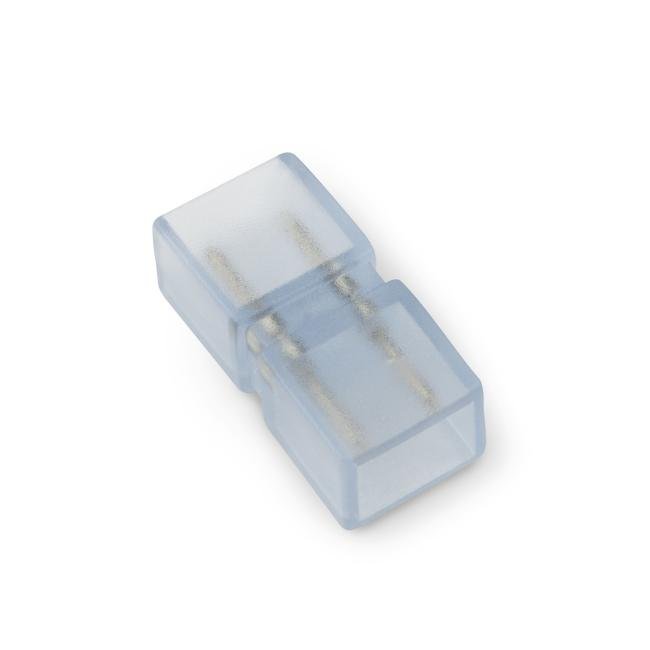 UTC-K-12/A67-NNN CLEAR 025 POLYBAG Соединитель контактный прямой для светодиодных лент 220В Uniel UTC-K-12/A67-NNN CLEAR 025 POLYBAG