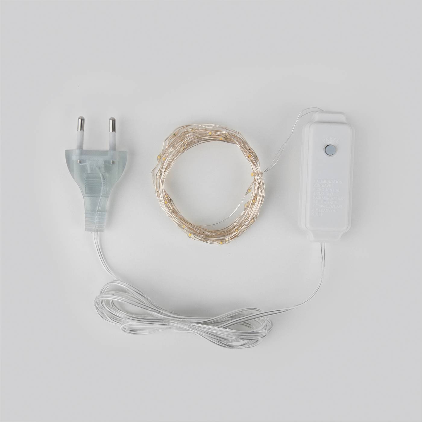 Гирлянда Eurosvet 400-007 400-007 теплый белый 5м IP20