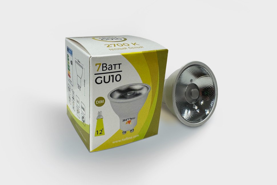 Светодиодная лампа Italline TP HL GU10/7W/2700K DIM