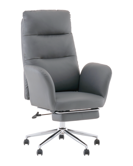 DD-004-OT grey Компьютерное кресло Stool Group Solid DD-004-OT grey