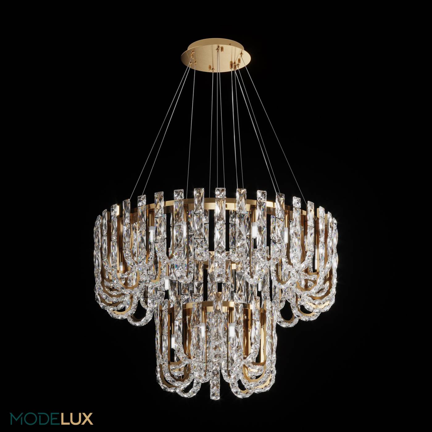 ML.6621.28 BS Подвесная люстра ML Modelux ML.6621.28 BS