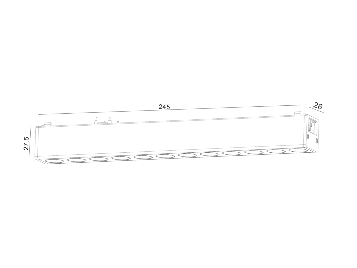 Трековый светильник SLIM SWG PRO 00-00022081