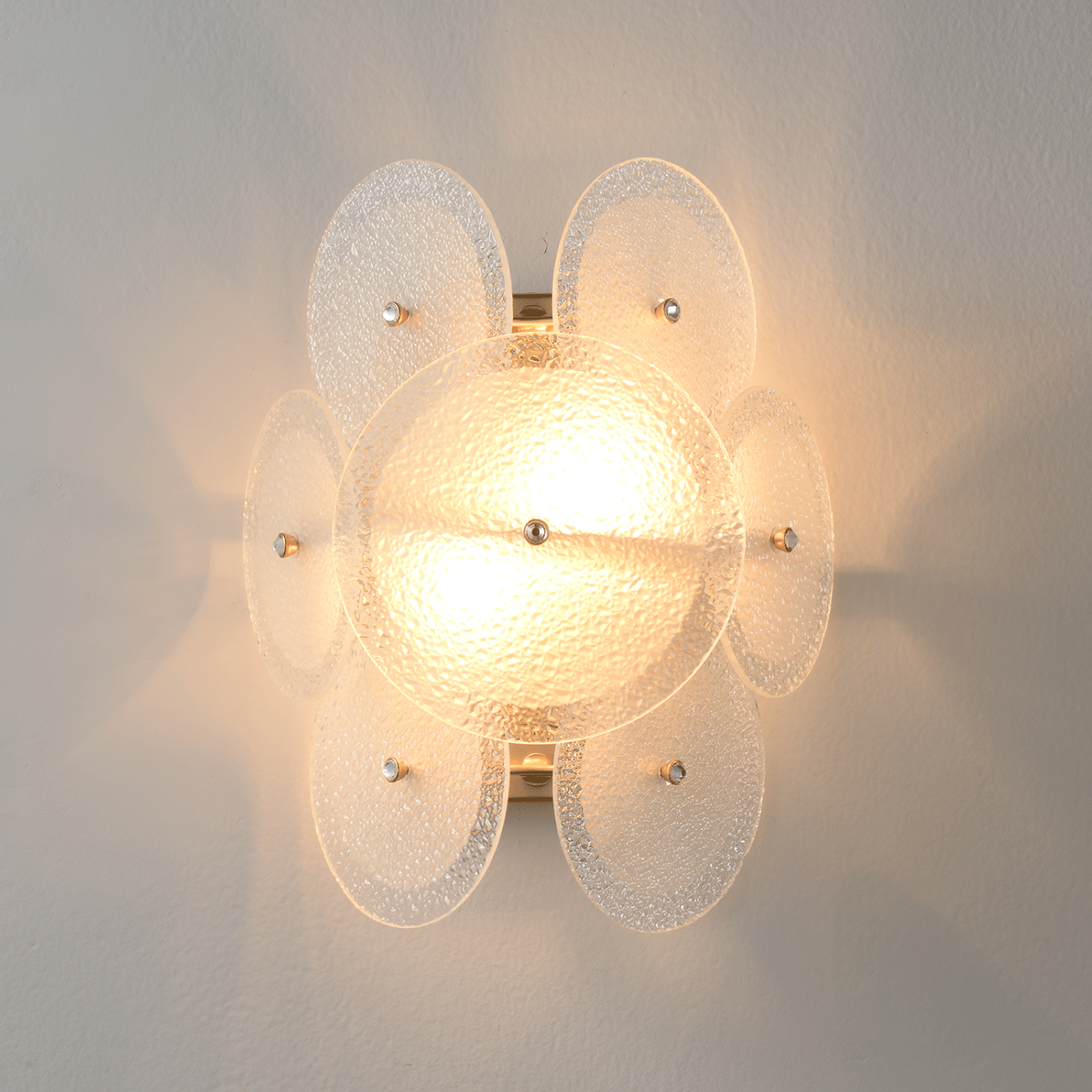 Настенное бра Crystal Lux Dandelion DANDELION AP2 GOLD