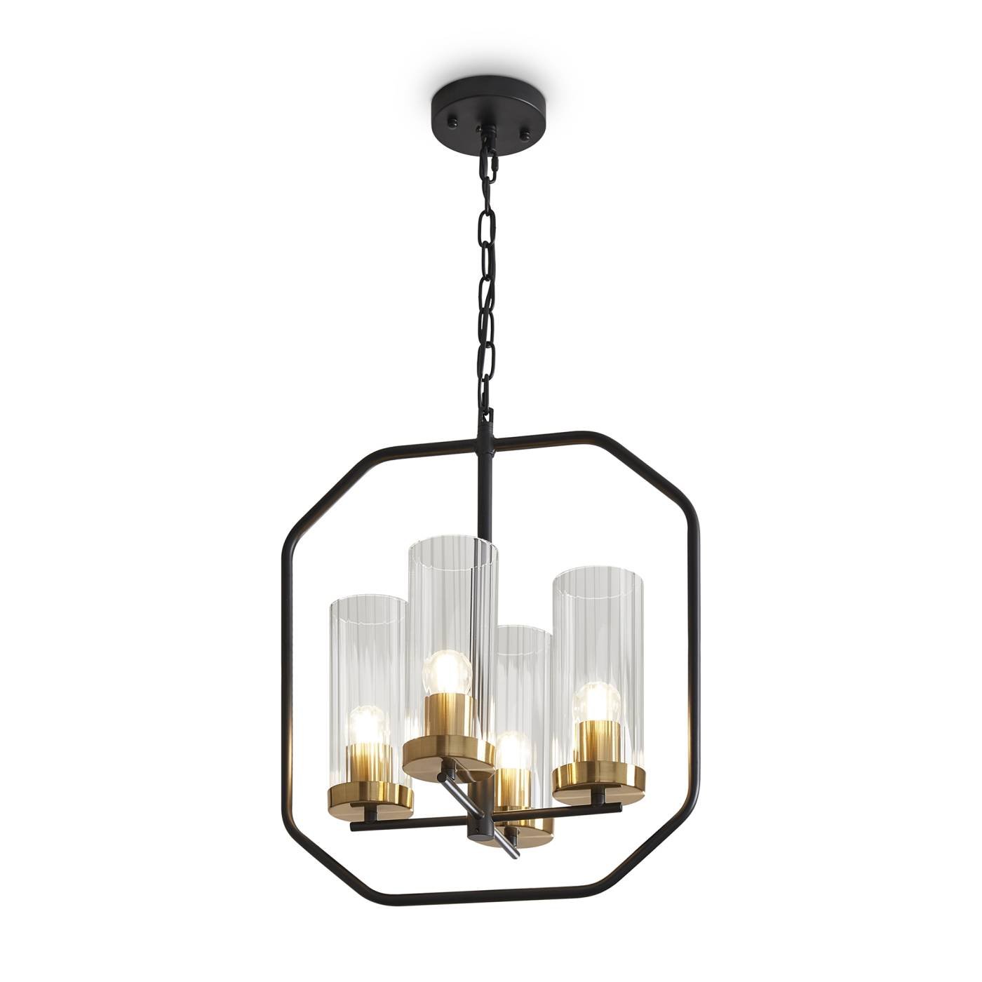 FR5524PL-04BBZ Подвесная люстра Люми / Lumi Freya FR5524PL-04BBZ