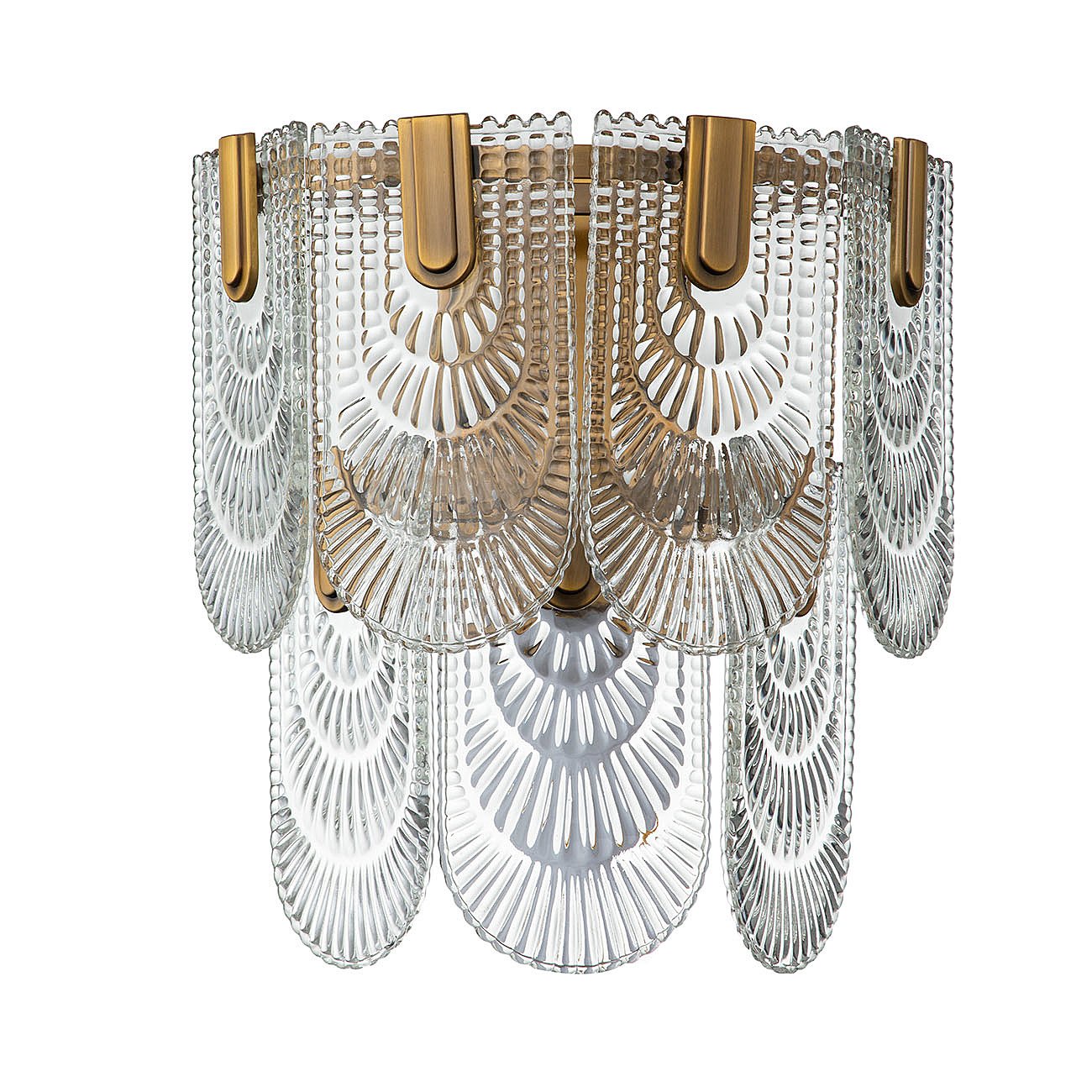 V000026 Настенное бра Indigo Salice 12022/2W Brass V000026