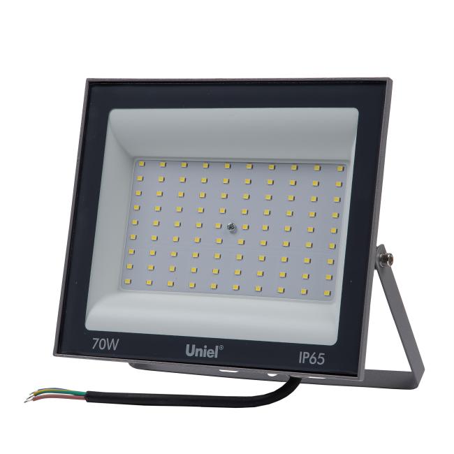 Прожектор уличный Uniel ULF-F23-70W/6500K IP65 160-240V GREY