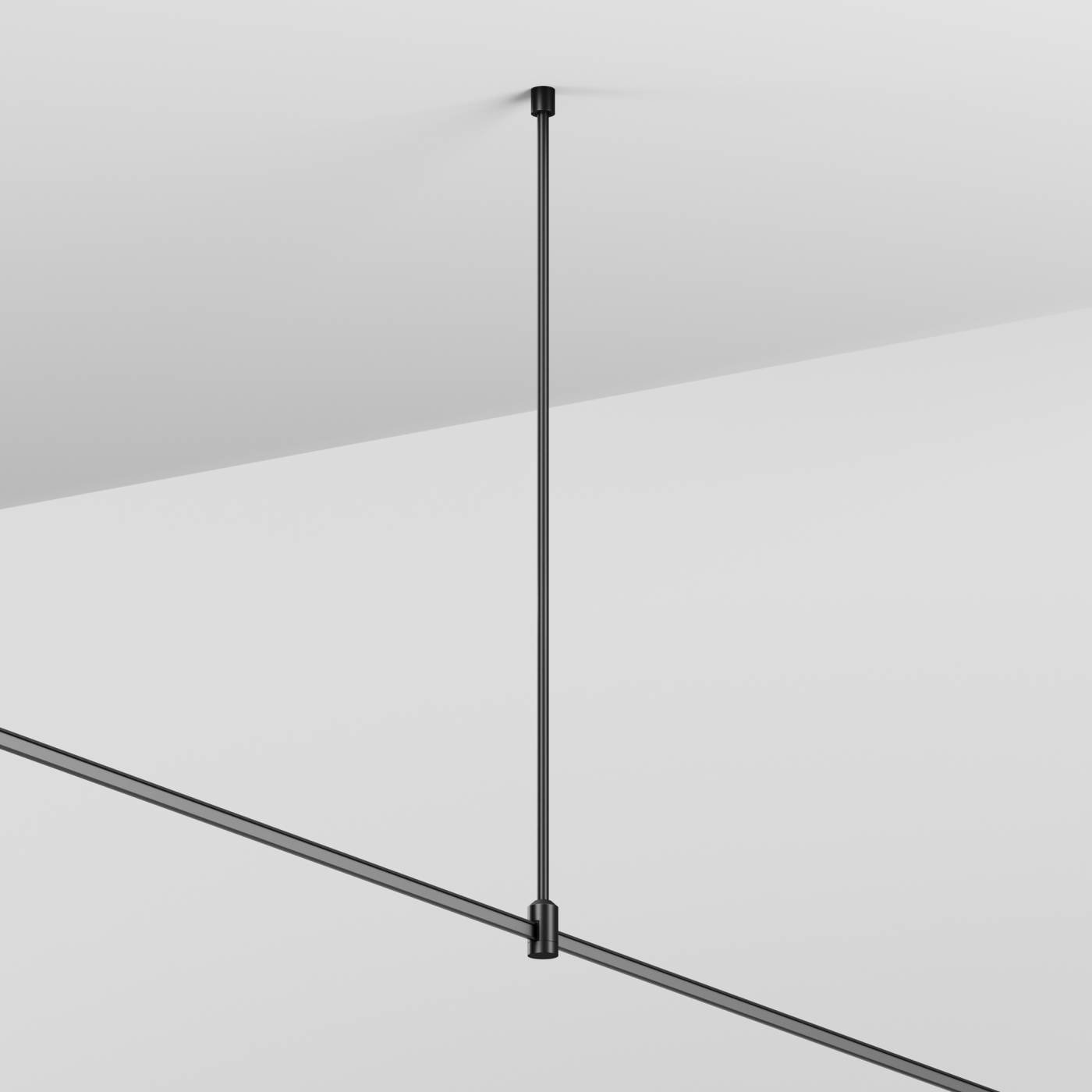 TRA200C-L740-11B Крепление потолочное 740 мм Flexity Maytoni Accessories for tracks Flexity TRA200C-L740-11B