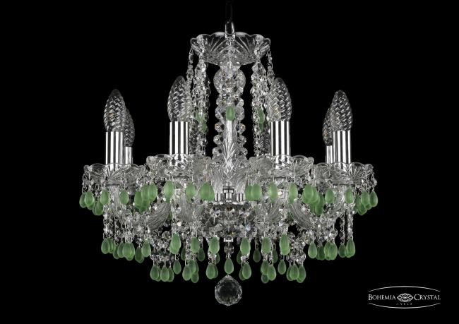 Подвесная хрустальная люстра 1410 Bohemia 1410/8/141 Ni V5001