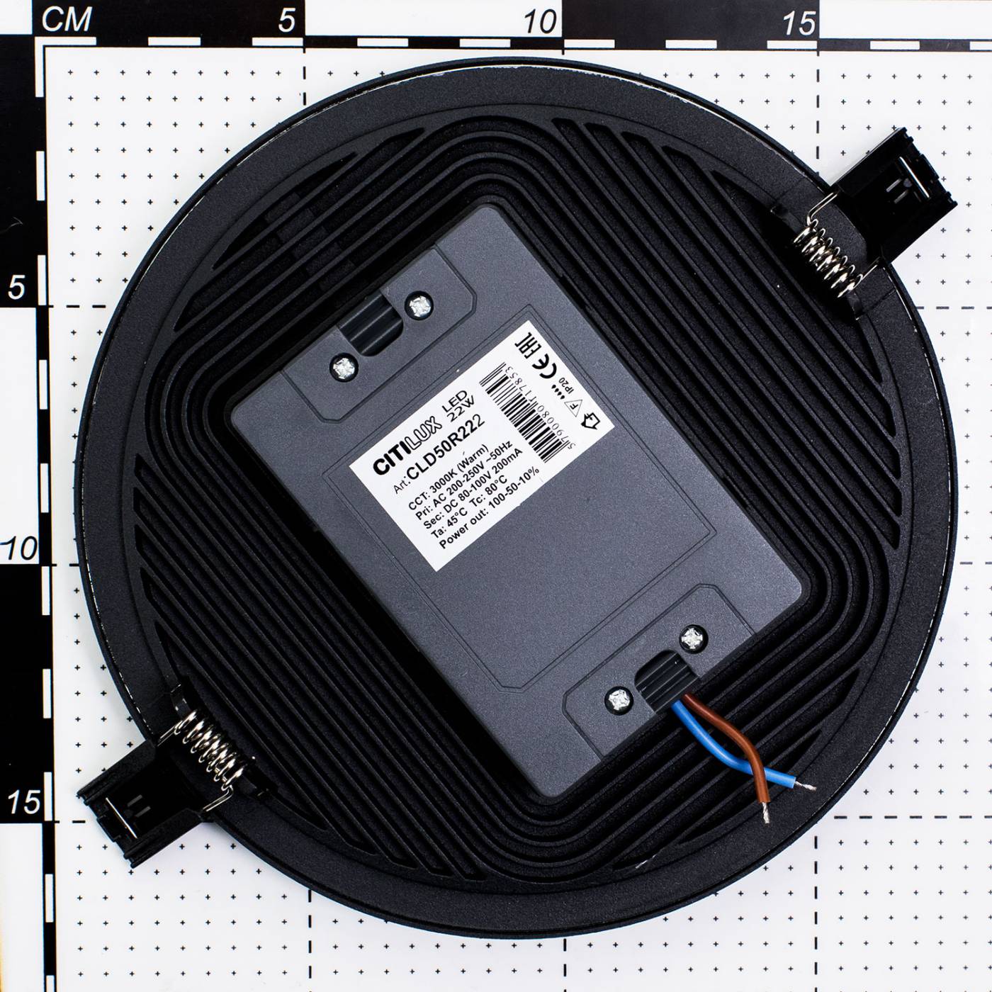 CLD50R222 Встраиваемый светильник Citilux Омега CLD50R222