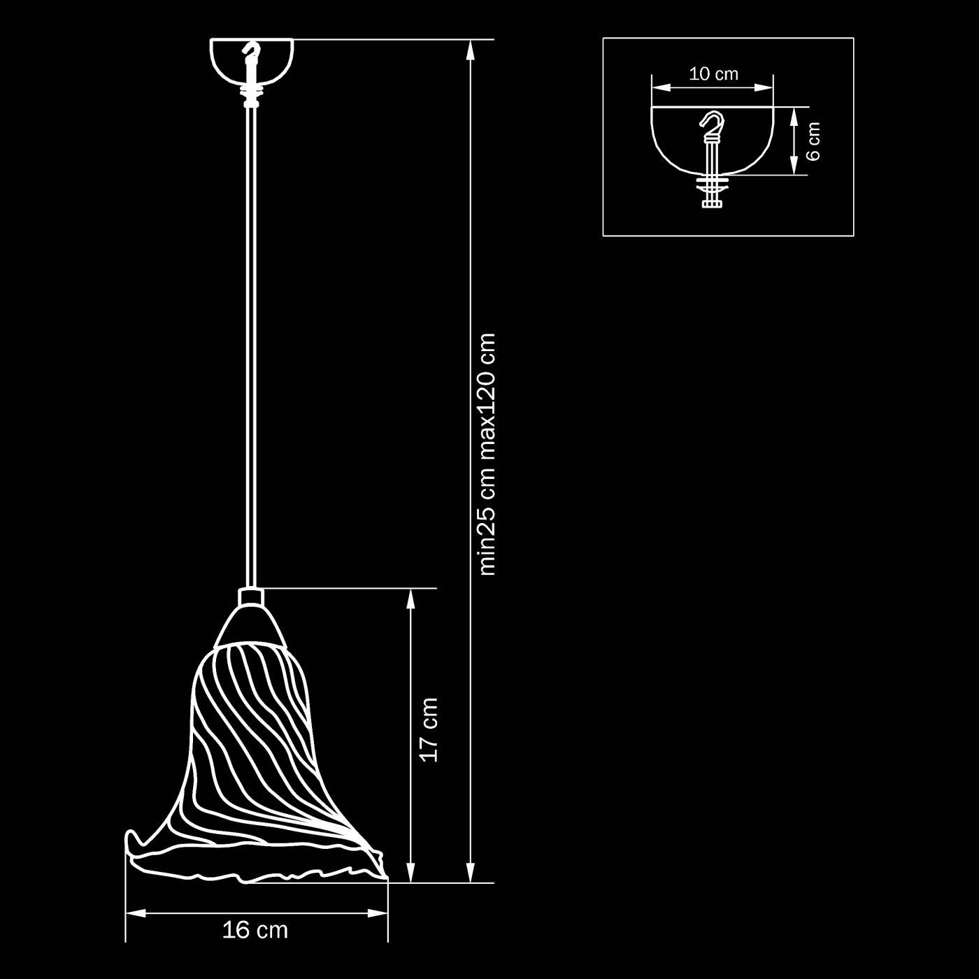 Светильник подвесной Lightstar Colore 796015