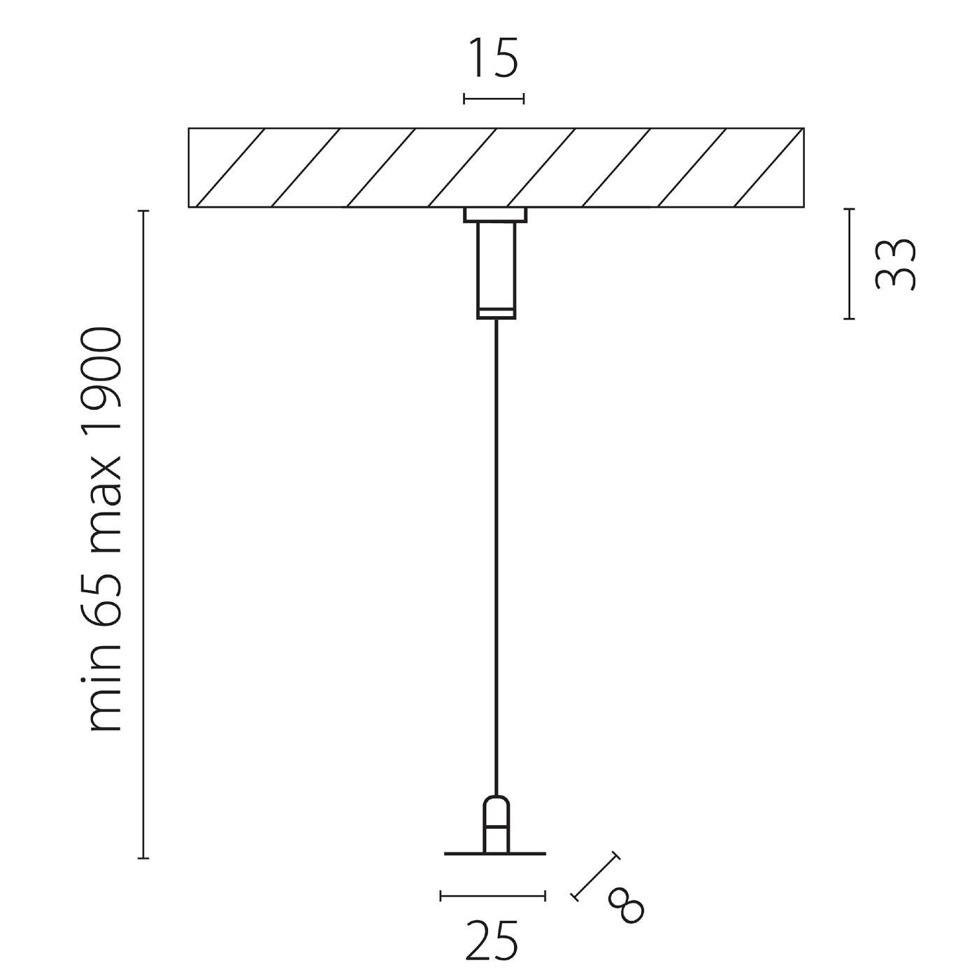 Подвес тип Е (2 штуки в комплекте) д/шинопровода 5065хх Lightstar Linea 506570