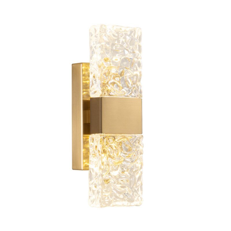88068W gold/clear Настенное бра Delight Collection Wall lamp 88068W gold/clear