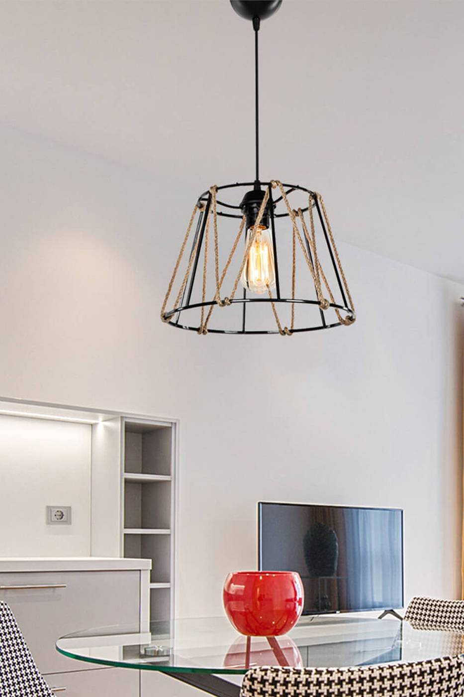 TL1607H-01BK Светильник подвесной Toplight Georgiana TL1607H-01BK