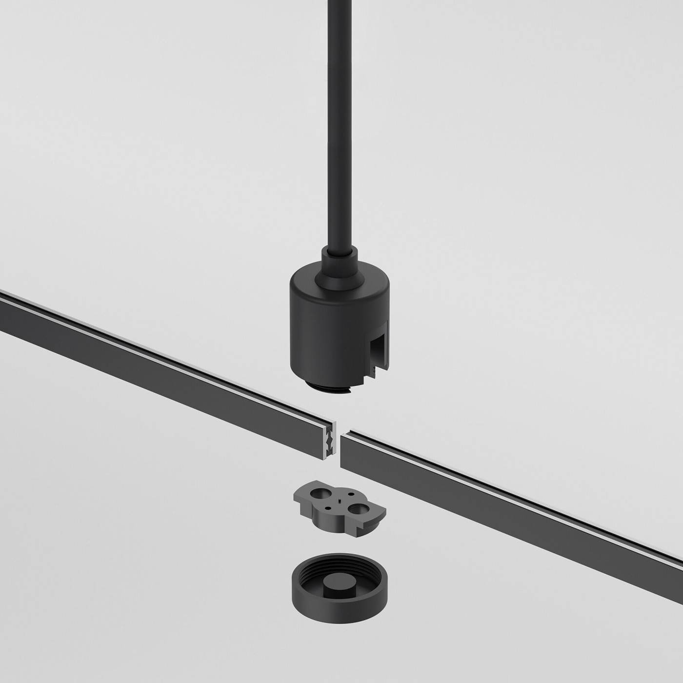 Декоративная стойка с коннектором Elektrostandard Esthetic Magnetic Декоративная стойка с коннектором h606mm MEDIUM 85153/00