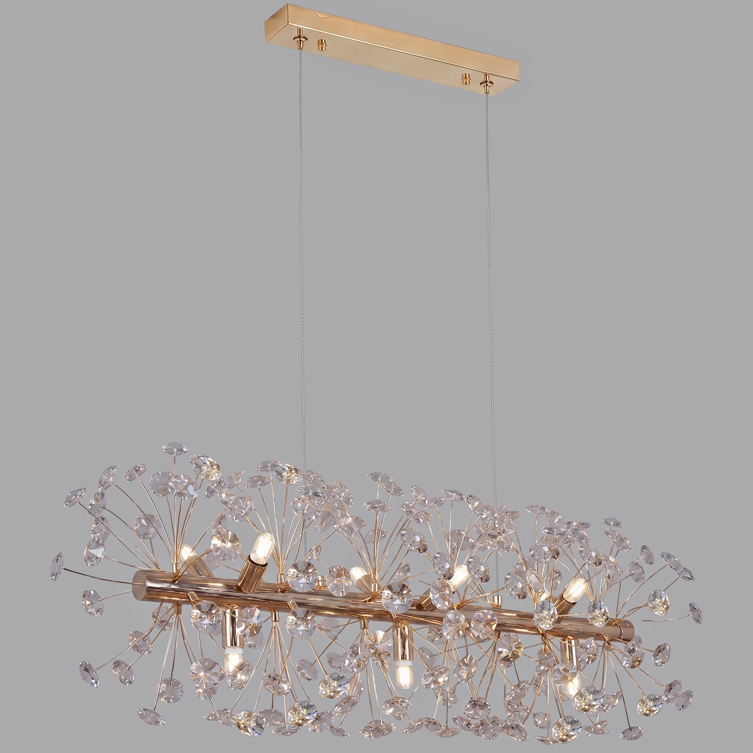 IL5004-9LPA-26 GD BOND Подвесная люстра ILLUMICO IL5004-9LPA-26 GD BOND