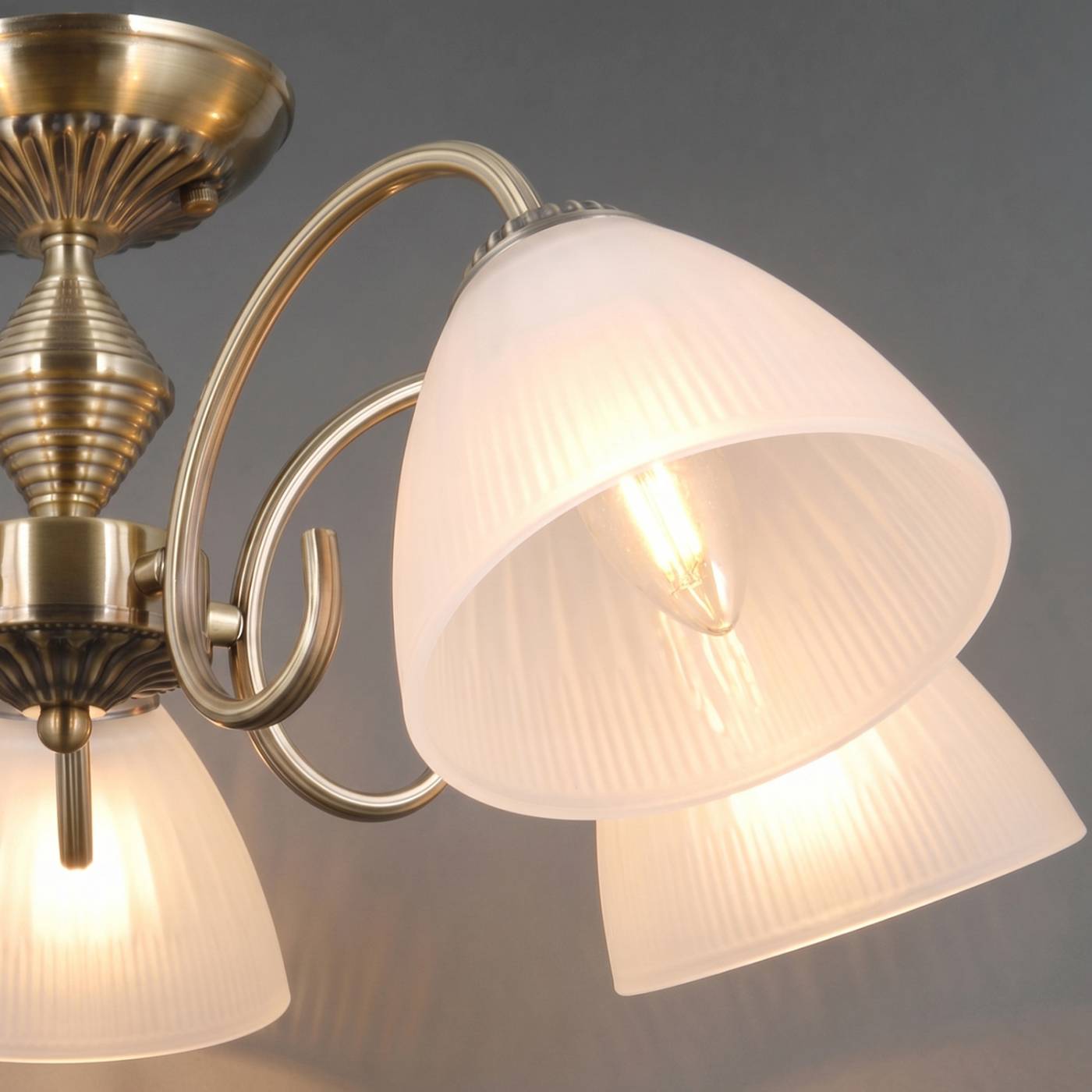 IL0897-5CSQ-26 AB ELITE Потолочная люстра ILLUMICO IL0897-5CSQ-26 AB ELITE