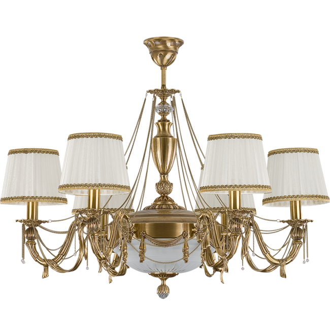 Потолочная люстра Kutek Baccara BAC-ZW-6+1(P/A)