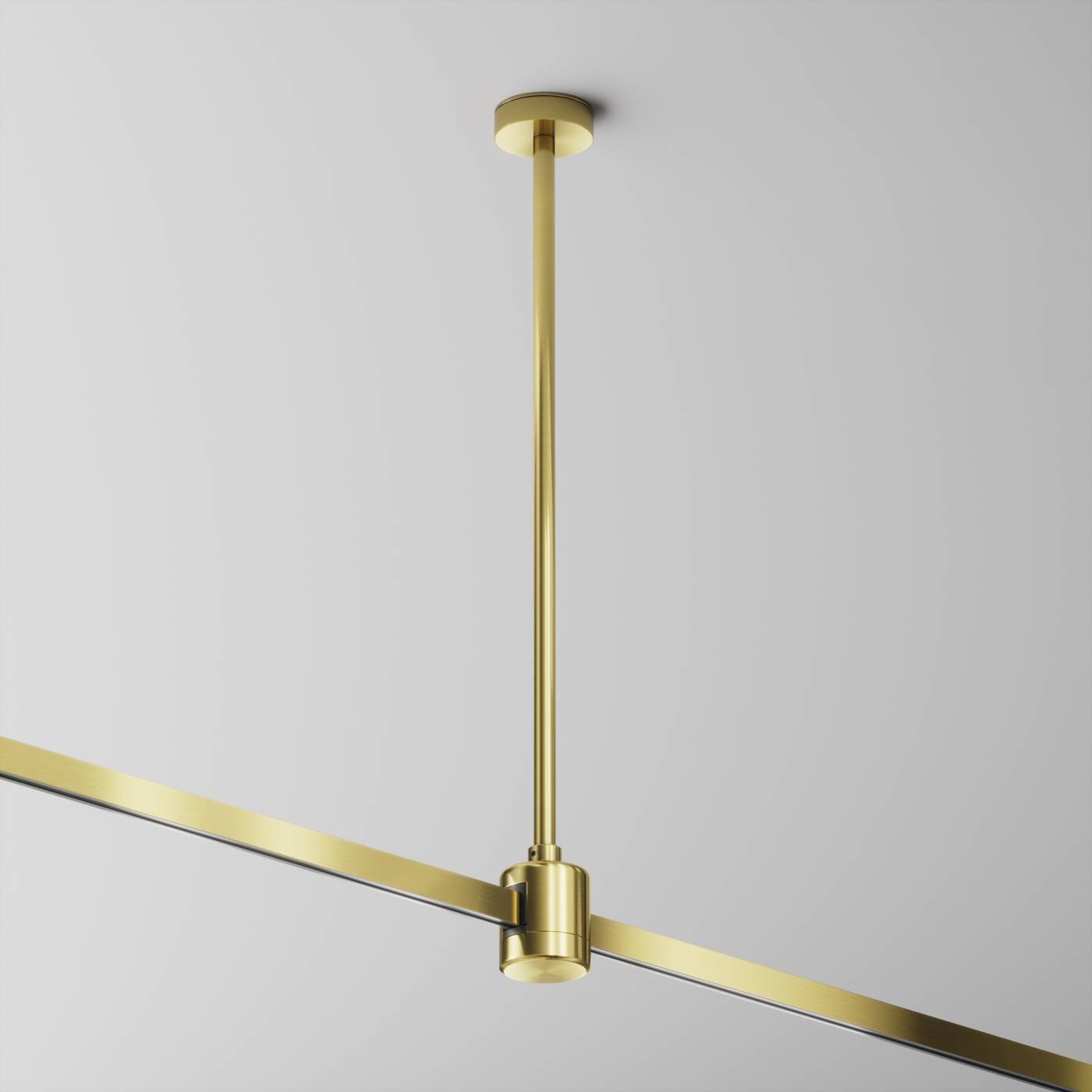 TRA158C-IPCL1-BS Крепление потолочное Medium 360мм с прямым коннектором питания Flarity Maytoni Accessories for tracks Flarity TRA158C-IPCL1-BS