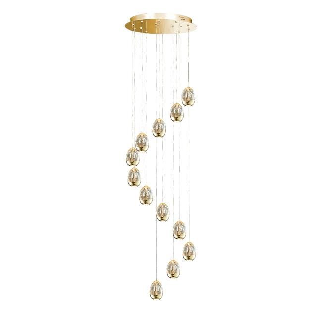 Люстра каскадная Delight Collection Terrene MD13003023-12A gold