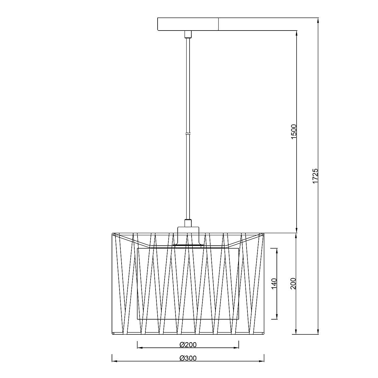 Подвесная люстра Escada Zambeze 10181/3S