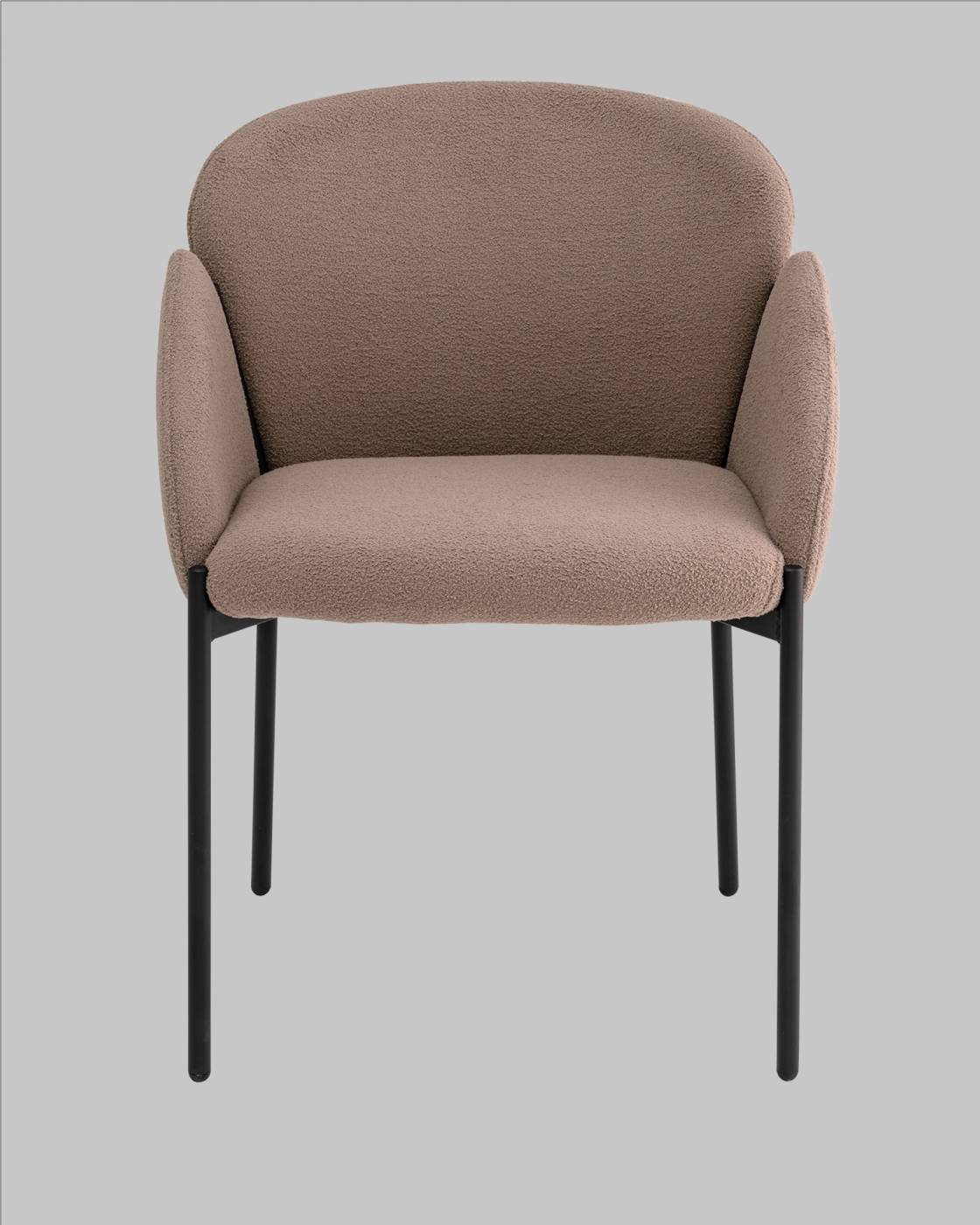 DC-3090 KD 3018-3 black legs Обеденный стул Stool Group Melia DC-3090 KD 3018-3 black legs