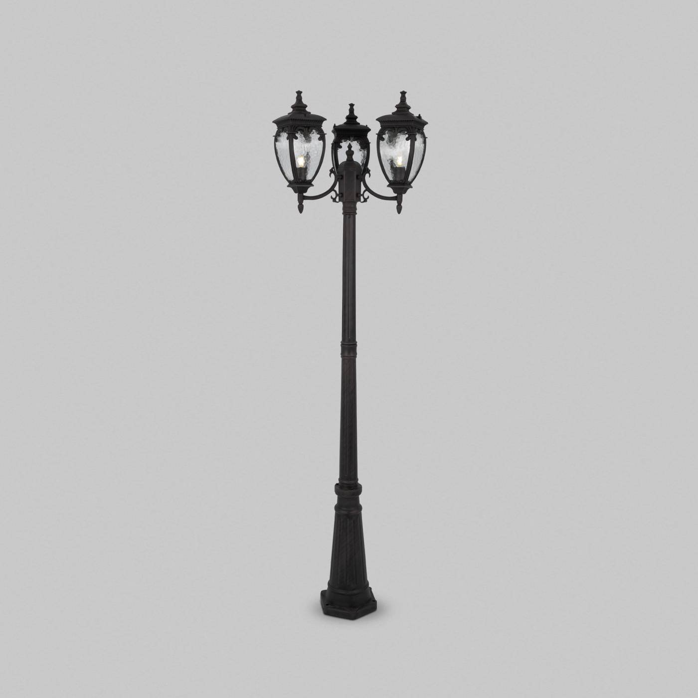 O414FL-03BZ Столб фонарный уличный Maytoni Fleur O414FL-03BZ