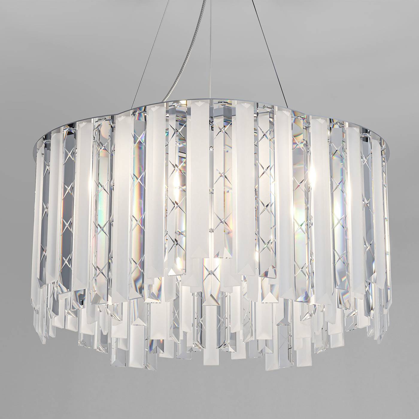 Подвесная люстра Eurosvet Radiance 101011/6 хром Smart