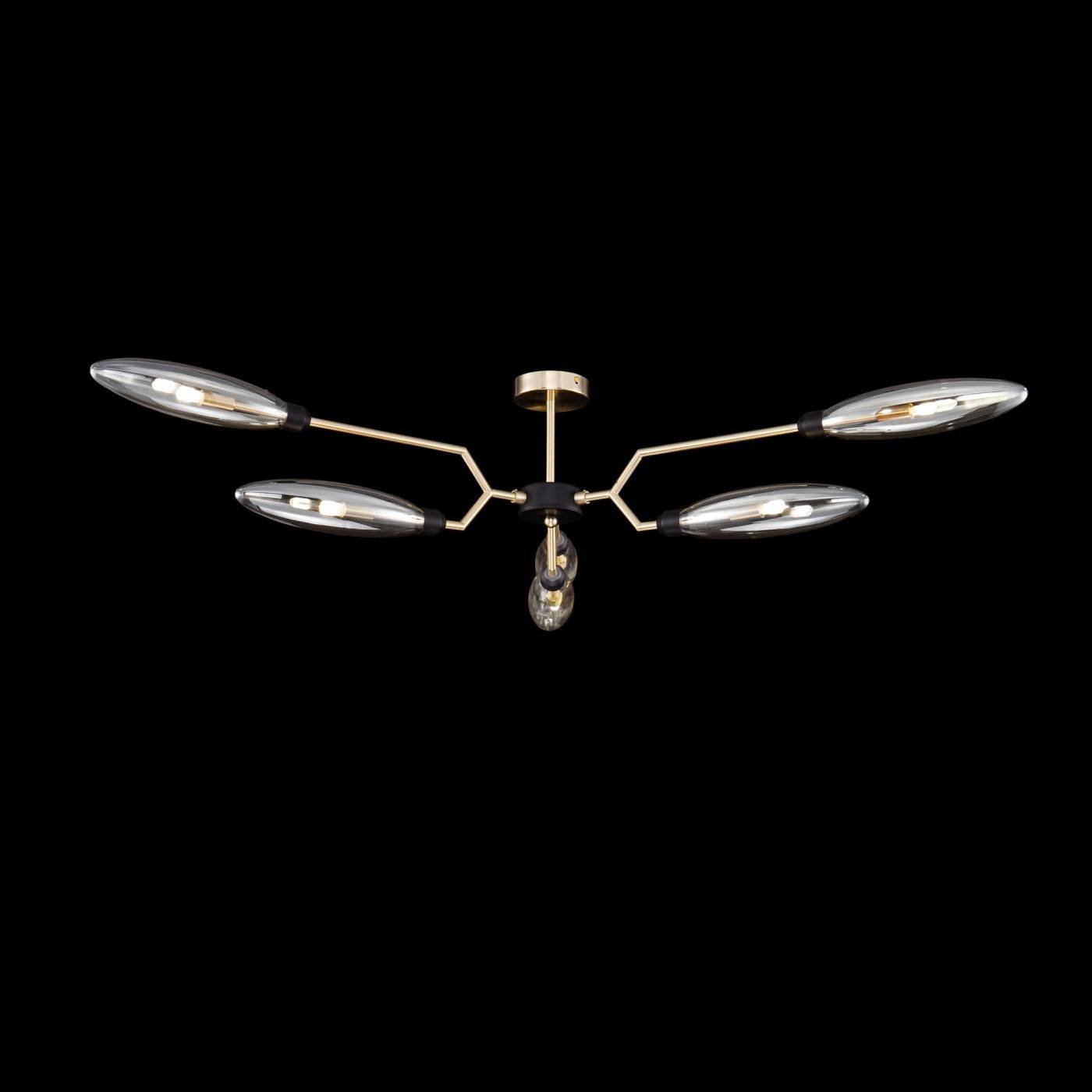 MOD012CL-06G Потолочная люстра Maytoni Ventura MOD012CL-06G