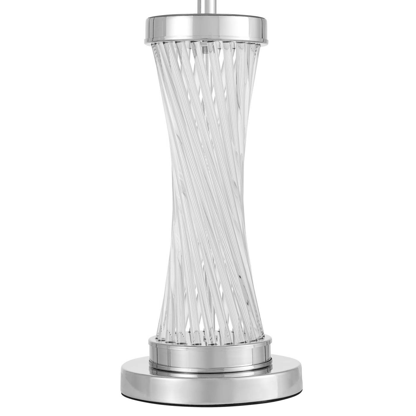Настольная лампа Lumina Deco Villanova LDT 302 CHR+BK