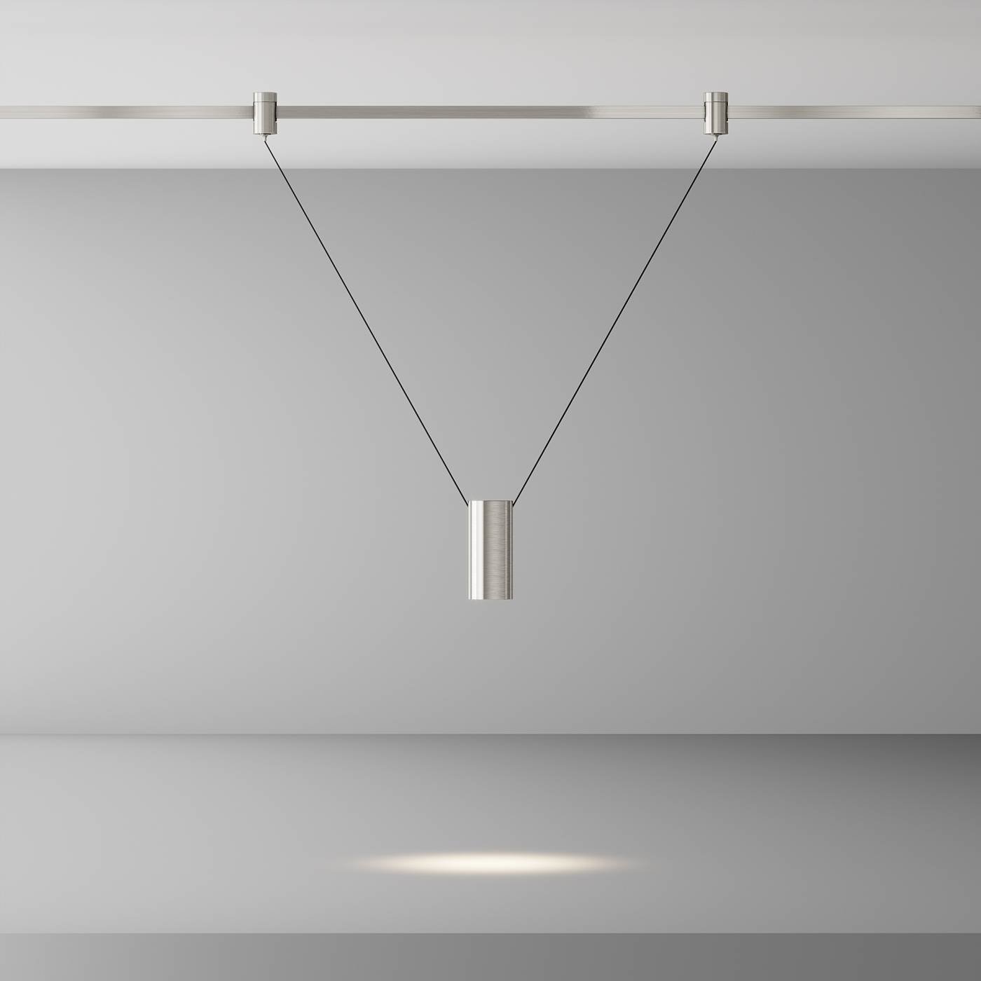 TR157-1-12W4K-PT Трековый подвесой светильник Maytoni Focus Led TR157-1-12W4K-PT