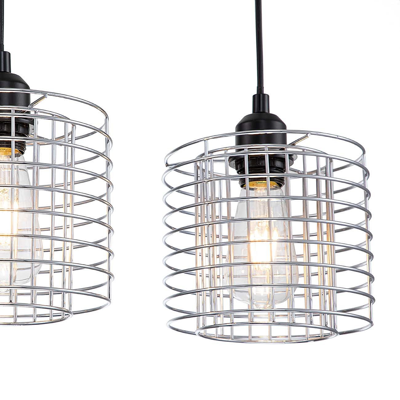 Светильник подвесной Escada Grid 10190/3S Chrome