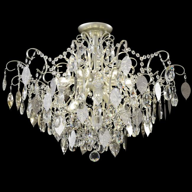 ESMIRALDA PL9 SILVER Потолочная люстра Crystal Lux Esmiralda ESMIRALDA PL9 SILVER