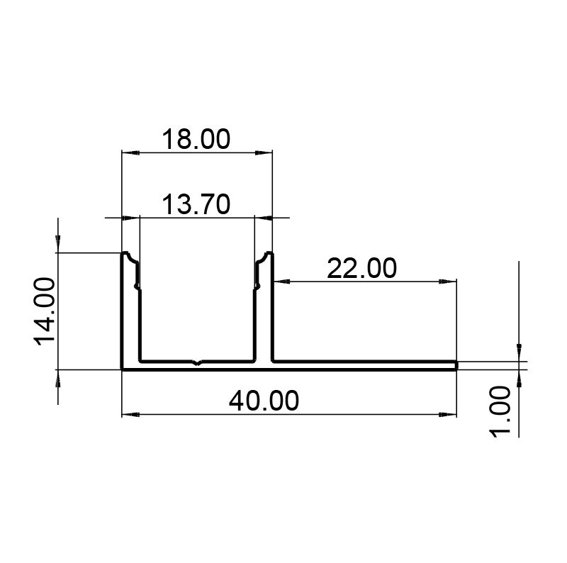 Профиль Deko-Light EL-03-12 975360