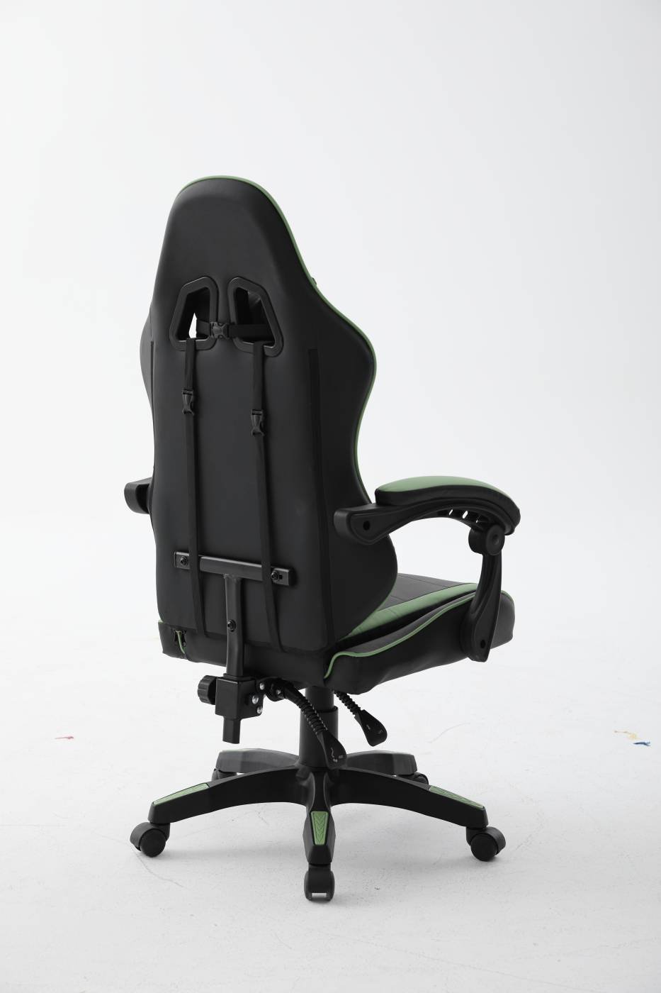 GF-8079 black+green Компьютерное кресло Stool Group GF-8079 black+green