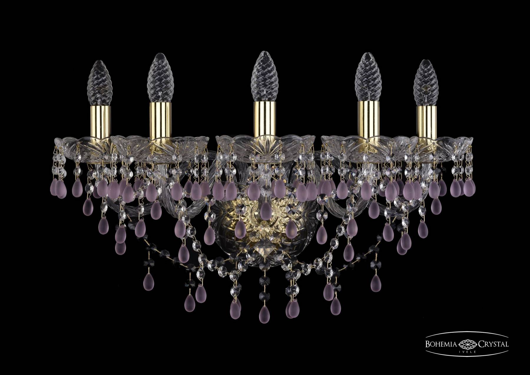 1410B/5/195/XL G V7010 Настенное бра Bohemia 1410 1410B/5/195/XL/G/V7010