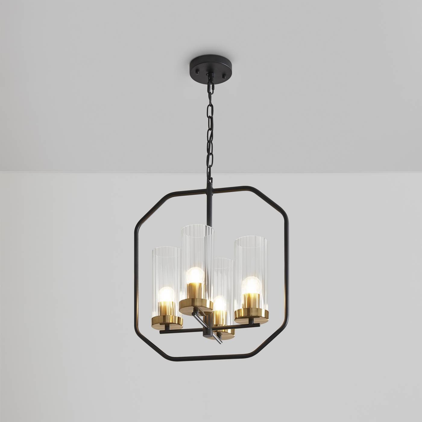 FR5524PL-04BBZ Подвесная люстра Люми / Lumi Freya FR5524PL-04BBZ