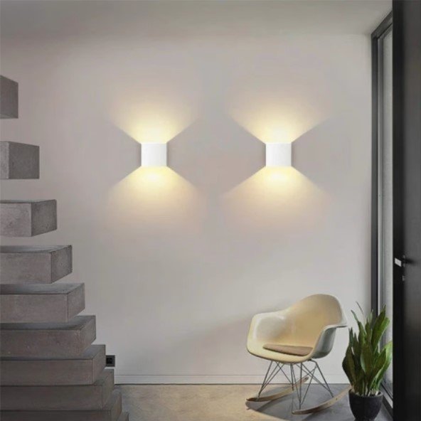 Настенный светильник Elvan 9008 GW-9008-7W-NH-Wh