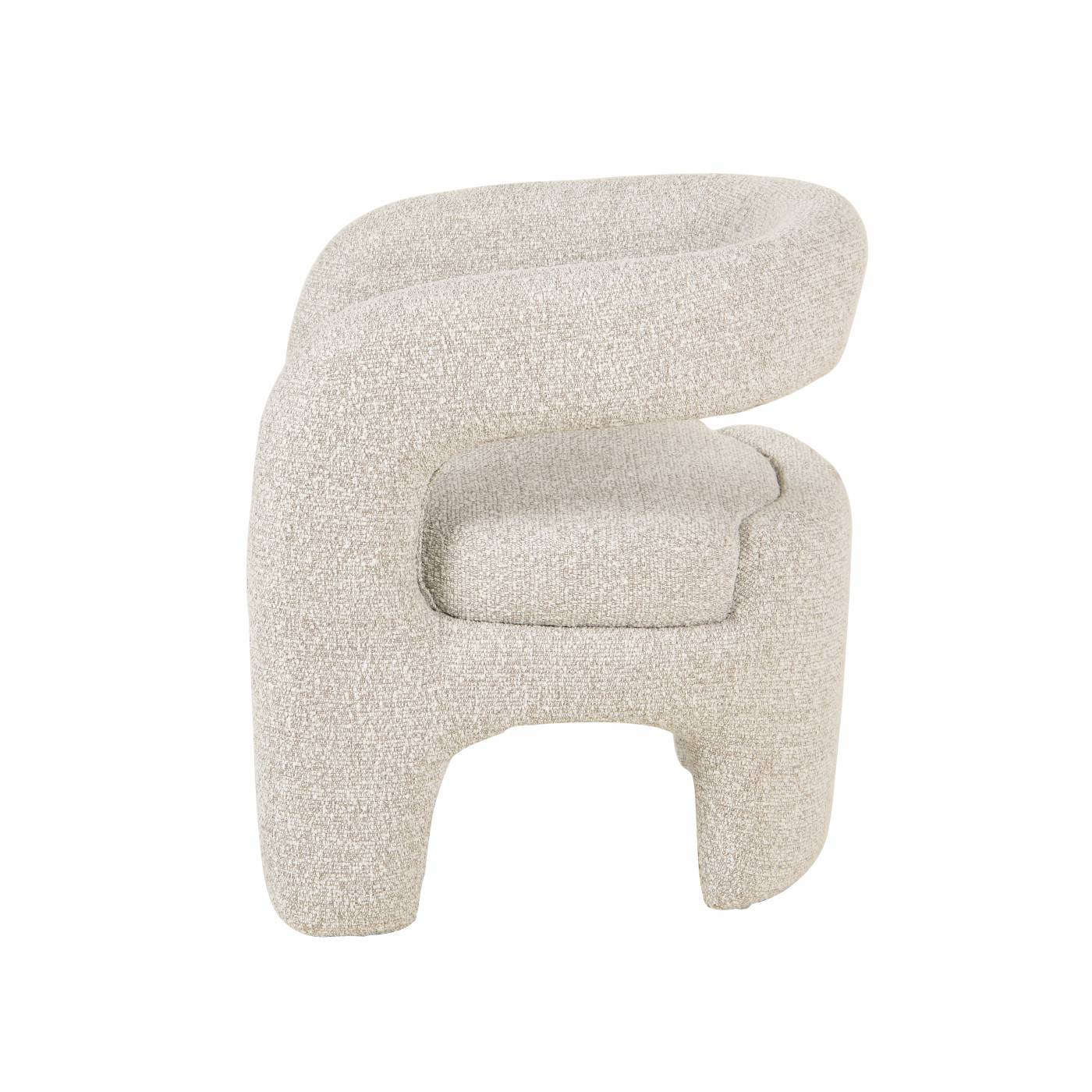 Кресло Stool Group Bones FDC5014 Monet Silver