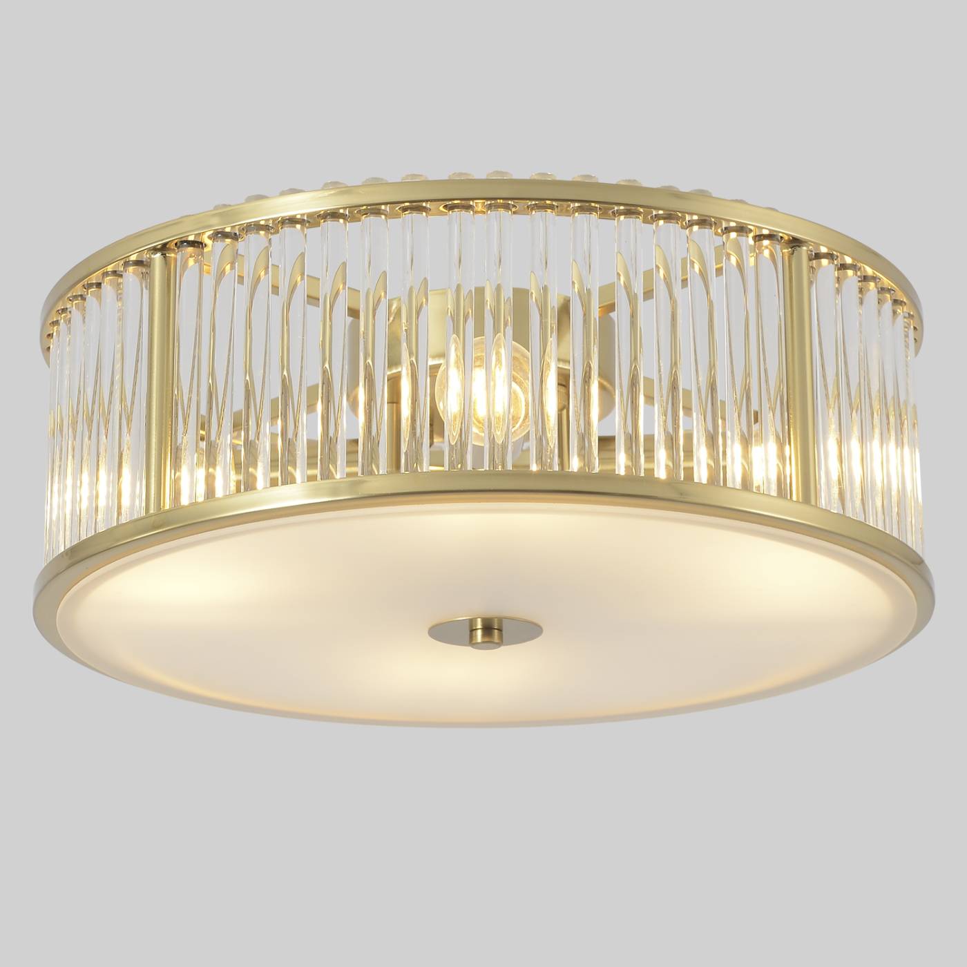 AVENUE PL4 BRASS Потолочная люстра AVENUE Crystal Lux AVENUE PL4 BRASS