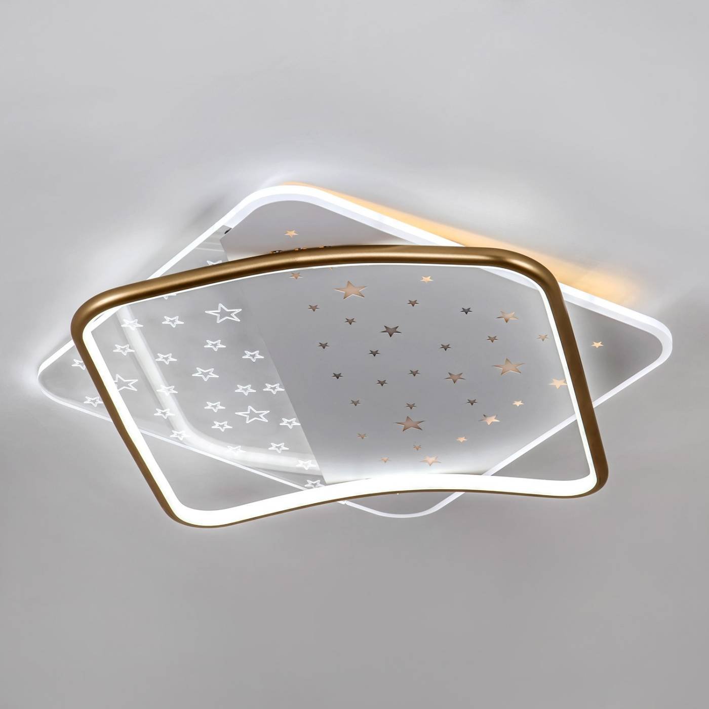 L1037-520 GD Потолочная люстра L LED4U L1037-520 GD