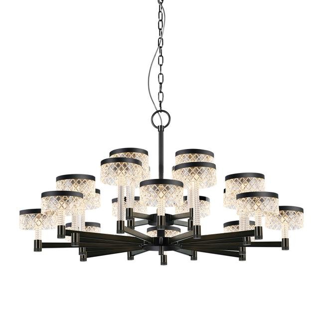 Подвесная люстра Delight Collection Diamond cut MD21020075-20A matt black