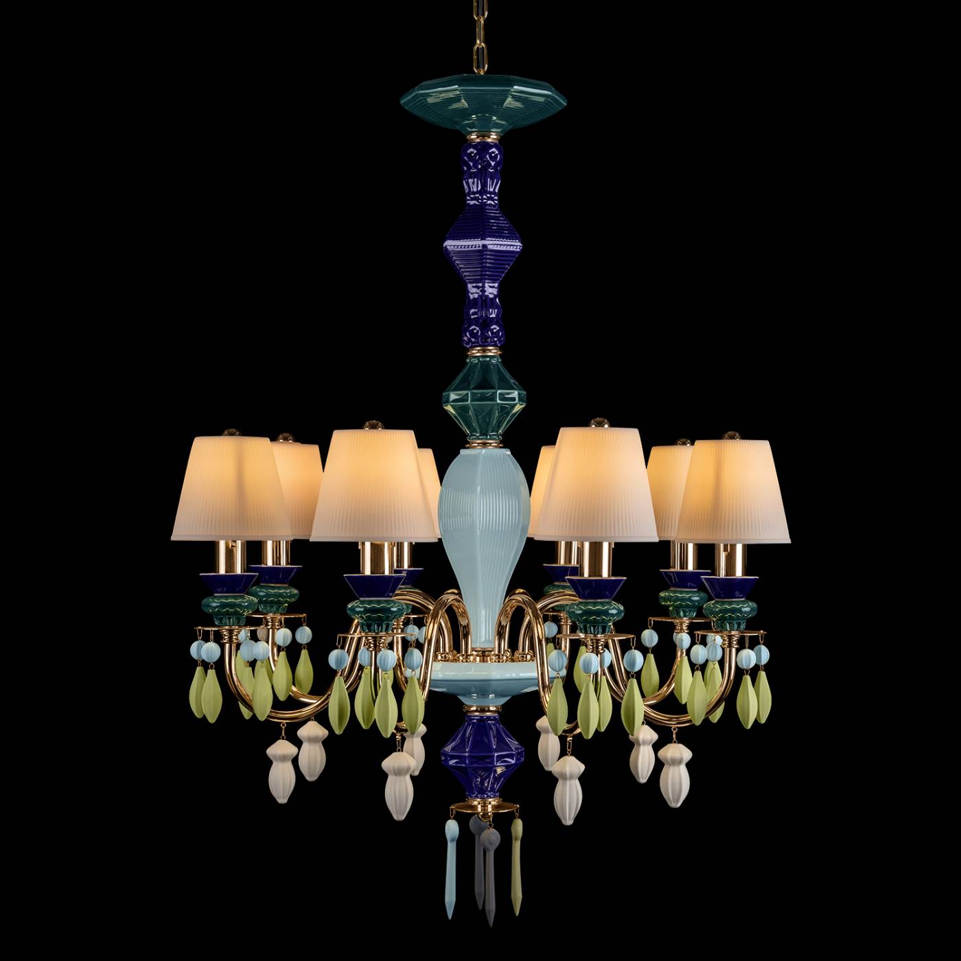 Подвесная люстра Grace Loft It 10203/8 Green