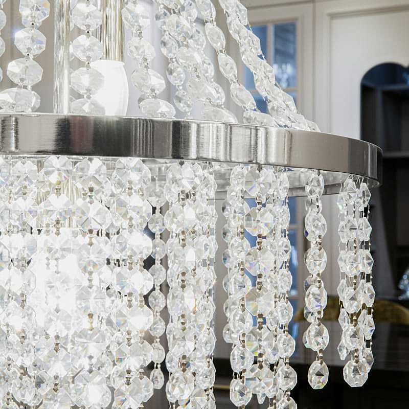 L29100.81 Подвесная хрустальная люстра Mantello L'Arte Luce Luxury L29100.81