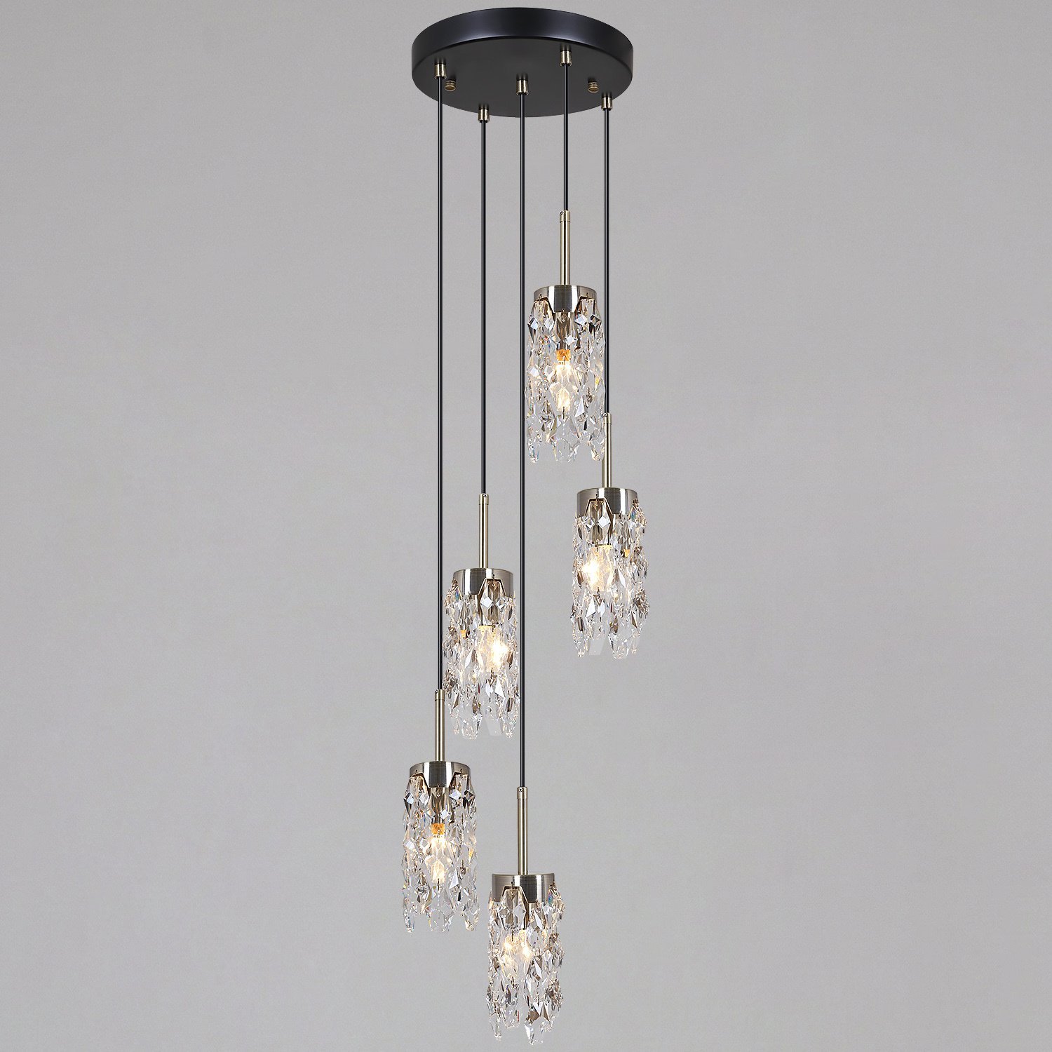 IL3588-5PSQ-26 AB DS Подвесной светильник ILLUMICO IL3588-5PSQ-26 AB DS