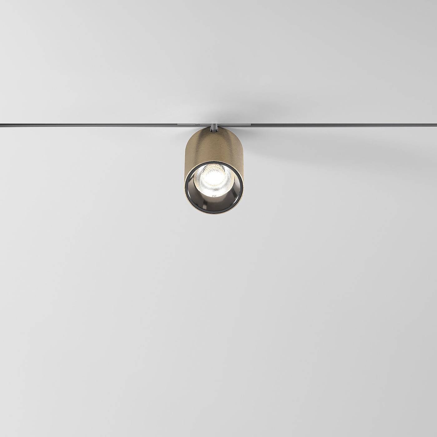 Трековый светильник Elektrostandard Mini Magnetic Mini Magnetic Трековый светильник 9W 3000K (латунь/черный) 85204/01