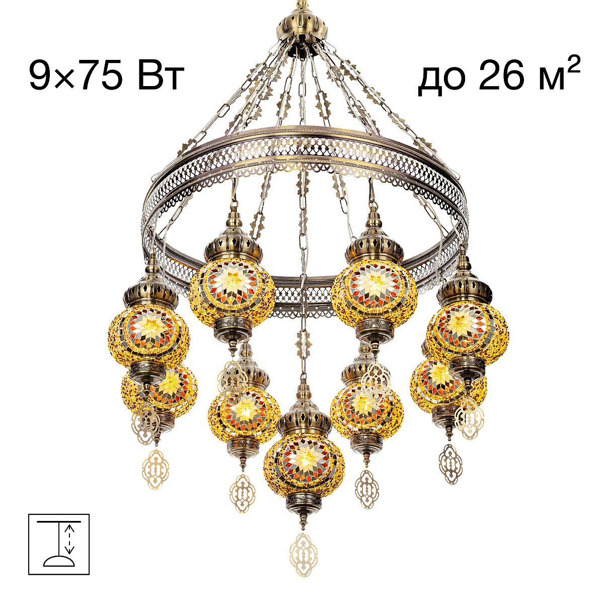 CL419185 Подвесная люстра Citilux Каир CL419185