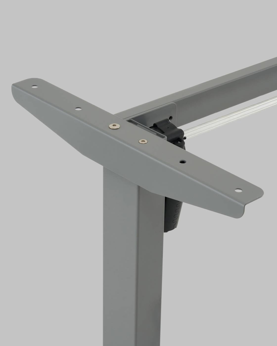 SMDF MC-SNELCE2 grey Подстолье для стола с электроприводом и регулировкой высоты, 1 мотор, память 3 уровня высоты, серый Stool Group MCTION SMDF MC-SNELCE2 grey